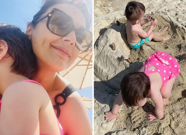 Preity Zinta shares heartwarming beach moments with kids Jai and Gia; see pics
