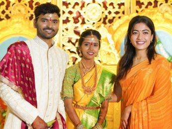 Rashmika Mandanna gives adorable reaction to ‘Saami Saami’, ‘Ranjithame’ playing at her assistant’s wedding, watch video Rashmika Mandanna gives adorable reaction to ‘Saami Saami’, ‘Ranjithame’ playing at her assistant’s wedding, watch video