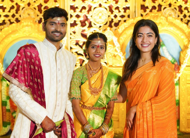 Rashmika Mandanna pens a heartfelt note congratulating her assistant on his wedding: "I wish your lives are filled with happiness always"