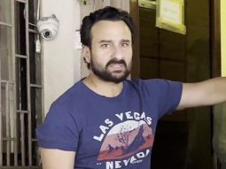 Saif Ali Khan gets clicked by paps in a comfy casual look