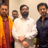 Shah Rukh Khan and Salman Khan reunite as they seek blessings at Maharashtra CM Eknath Shinde’s Ganesh Chaturthi celebrations, watch video
