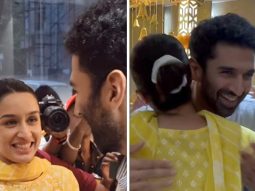 Shraddha Kapoor and Aditya Roy Kapur reunite for Ganesh Chaturthi celebration; see video