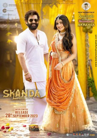 First Look Of The Movie Skanda