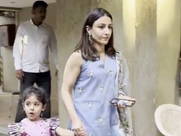 Soha Ali Khan gets captured by paps with daughter Inaaya