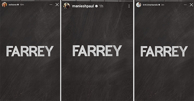 Sunny Deol, Karan Johar, Kiara Advani, and other stars tease fans by sharing a post on Farrey; leave them confused