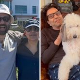 Sunny Deol and Dharmendra give a glimpse of their US holiday