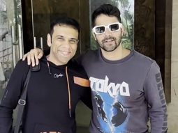 Varun Dhawan gets clicked with Farhad Samji as he steps out in the city