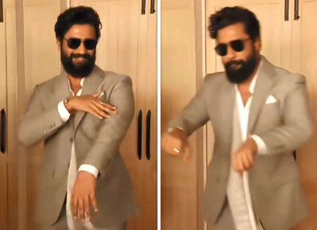 Vicky Kaushal grooves to beats of Karan Aujla’s song during a photoshoot, video goes viral