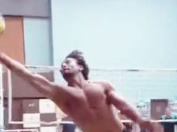 We’re all in for sporty shirtless Tiger Shroff!