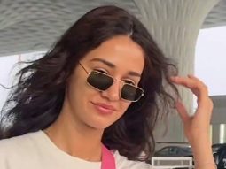 Disha Patani gets clicked in an oversized outfit at the airport