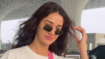 Disha Patani gets clicked in an oversized outfit at the airport