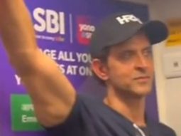 Hrithik Roshan enjoys a metro ride in the city!