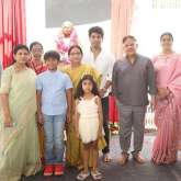 Allu Arjun and his family inaugurate his grandfather Allu Ramalingaiah statue, see photos