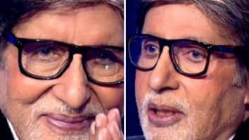 Amitabh Bachchan moved to tears as he receives 81st birthday wishes from Chiranjeevi, Vicky Kaushal, Vidya Balan on KBC 15, watch