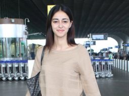 Ananya Panday goes casual as she gets clicked at the airport