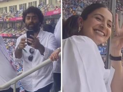 Adorable moment captured: Arijit Singh snaps Anushka Sharma’s photo during India-Pakistan world cup match; watch