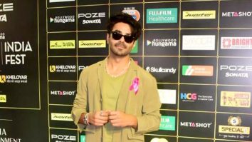 Powerhouse of energy!! Aparshakti Khurrana at the BH OTT India Fest