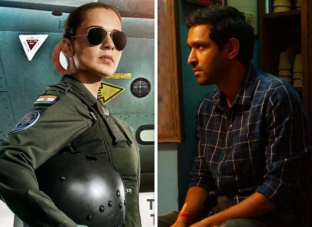 Box Office Tejas and 12th Fail collect just over Rs. 2 crores between them on Friday Box Office Tejas and 12th Fail collect just over Rs. 2 crores between them on Friday