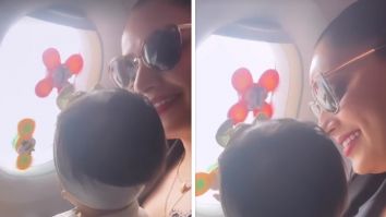 Bipasha Basu shares adorable flight video with daughter Devi on work trip