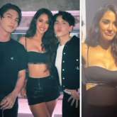 Disha Patani clicks a picture with Thai star Bright Vachirawit at Calvin Klein event in Tokyo