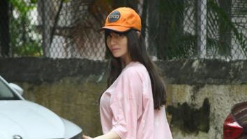 Giorgia Andriani steps out in her comfy casuals