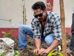 Harshvardhan Rane contributes to an environmentalist’s goal of creating 100 mini forests in Mumbai; see post