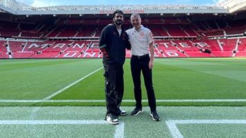 Harsh Varrdhan Kapoor turns fanboy as he encounters football legend Dennis Irwin at Old Trafford