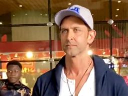 Hrithik Roshan gets clicked by paps at the airport