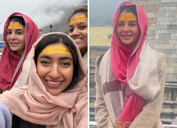 Jacqueline Fernandez seeks blessings at Kedarnath temple; see post