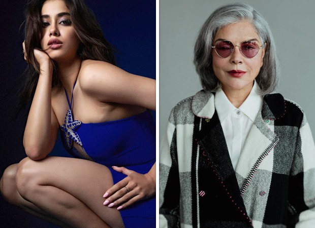 Janhvi Kapoor and Zeenat Aman come together for the first time and it is not for a film