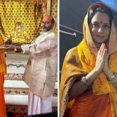 Ahead of Tejas release, Kangana Ranaut aka Tejas Gill seeks blessings at Ram Mandir in Ayodhya; see pics