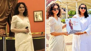 Kangana Ranaut visits Statute of Unity to pay tribute to the Iron Man of India amid Tejas promotions