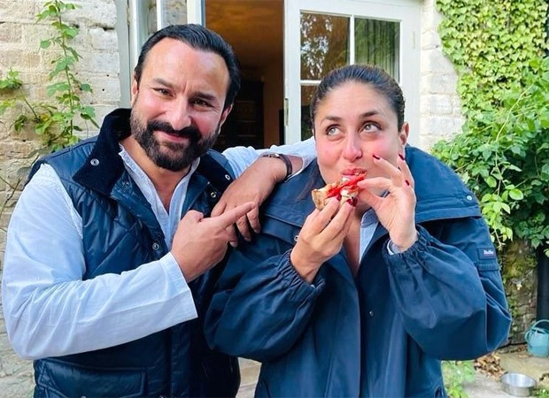 Kareena Kapoor Khan drops a priceless pic featuring Saif Ali Khan and pizza on their 11th wedding anniversary: “Forever Kinda Love”
