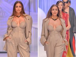Malaika Arora exudes boss lady vibes as she turns showstopper for brand 431-88 at Lakmé Fashion Week