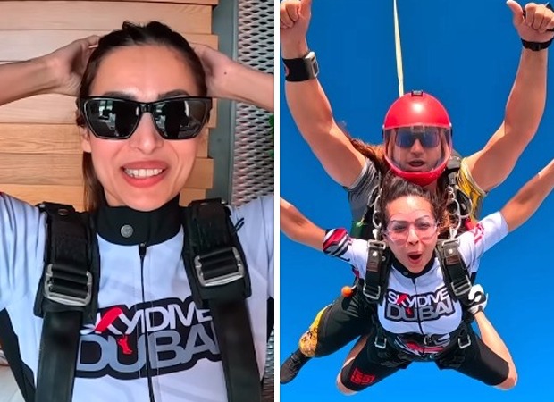 Malaika Arora shares her adventurous birthday skydiving experience; see post