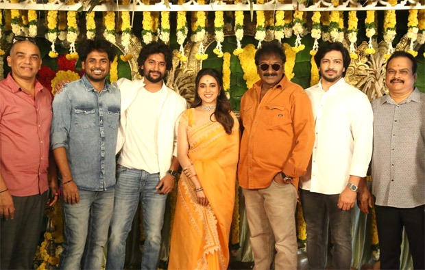 Nani starrer Saripodhaa Sanivaaram begins with an auspicious pooja ceremony; see pics