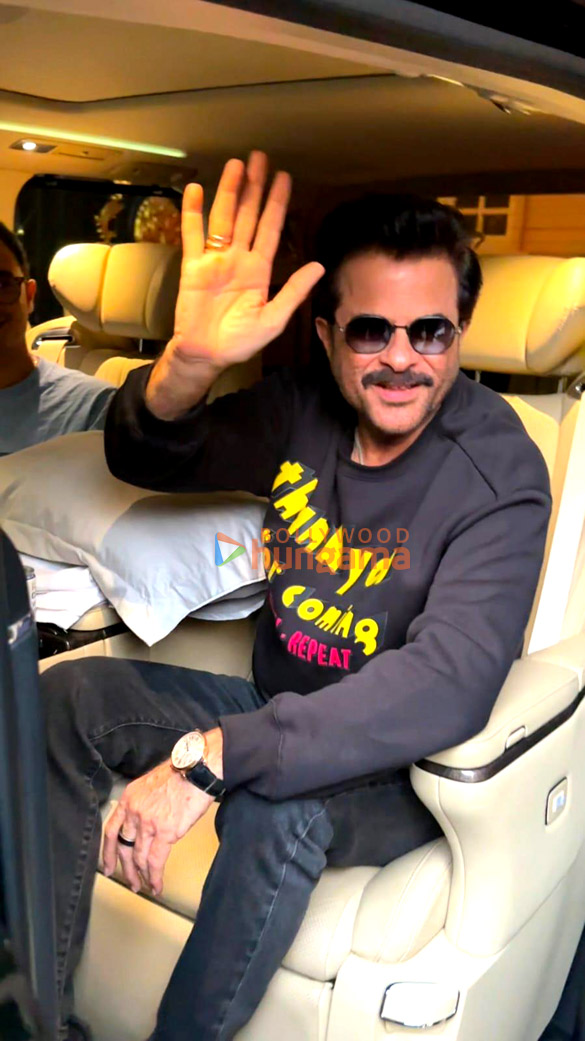 photos anil kapoor and karan kundrra snapped at ektaa r kapoors house in juhu 1