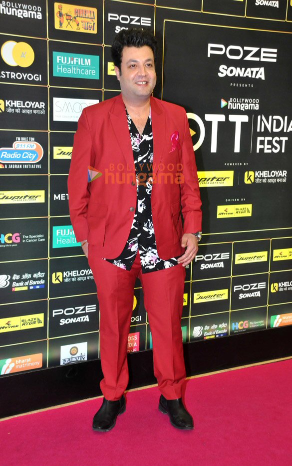 photos celebs snapped at the pink carpet and awards ceremony of bollywood hungama ott india fest 2023 30