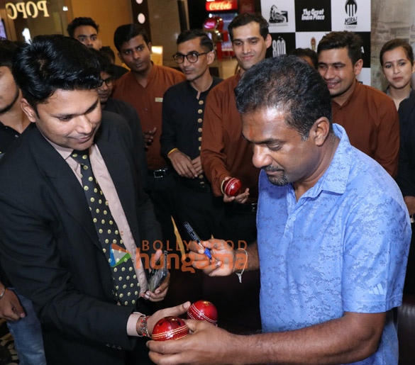 photos cricketer muttiah muralitharan promotes his 800 at miraj cinemas in noida 5