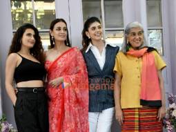Photos: Dia Mirza, Sanjana Sanghi, Ratna Pathak and Fatima Sana Shaikh snapped promoting their film Dhak Dhak