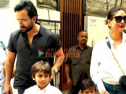 Photos: Kareena Kapoor Khan, Saif Ali Khan and family snapped at Izumi in Bandra