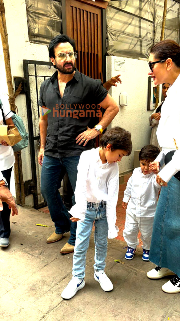 photos kareena kapoor khan saif ali khan and family snapped at izumi in bandra 4