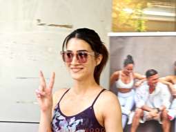 Photos: Kriti Sanon spotted at the gym in Juhu