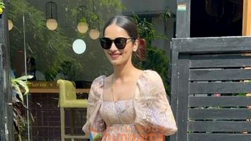 Photos: Manushi Chhillar snapped outside Mizu Restaurant