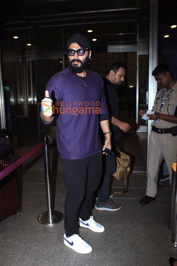 photos ram charan upasana kamineni and arjun kapoor snapped at the airport 1