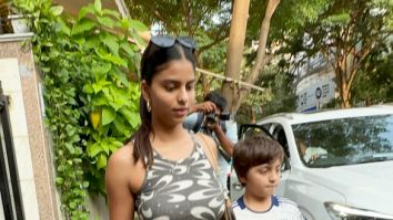 Photos: Suhana Khan and AbRam Khan snapped at Javaphile in Mumbai