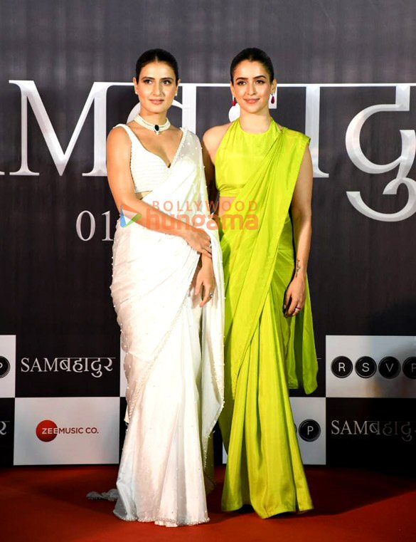 photos vicky kaushal sanya malhotra fatima sana shaikh and others attend the trailer launch of their film sam bahadur 11