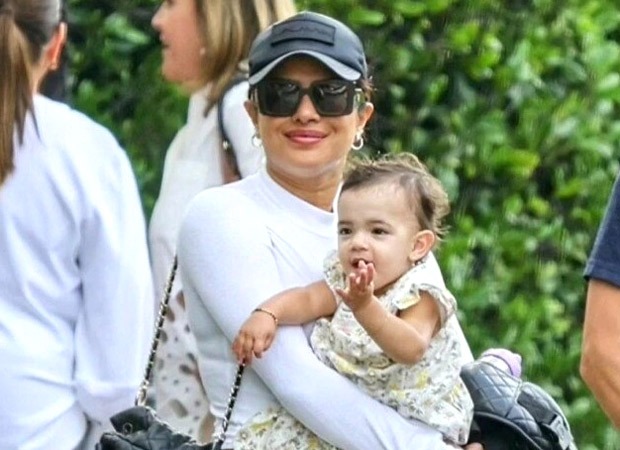 Priyanka Chopra Jonas and Nick Jonas take their daughter Malti Marie Chopra on a fun trip to Disney Land