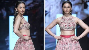 Rakul Preet takes centre stage, exuding sheer grace and style as the showstopper for Bhumika Mahajan at Lakmé Fashion Week