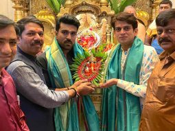 Ram Charan seeks blessings at Siddhivinayak temple